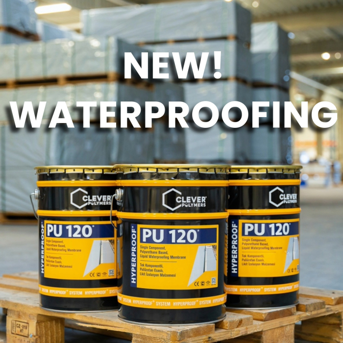 New in our offer: modern waterproofing systems – even greater performance and safety for your projects.