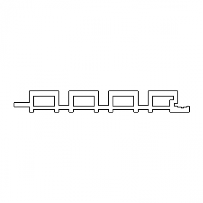 Deska Kompozytowa Lamelowa Premium 3D Walnut – dł. 2,9 m