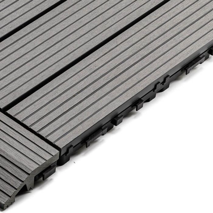 Podest Tarasowy Kompozytowy Narożny Prawy Jasny Szary