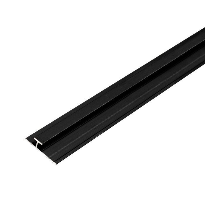 Aluminum H-Joint Trim 4.5 mm for Wall Panels Black Matt – 2,9 m