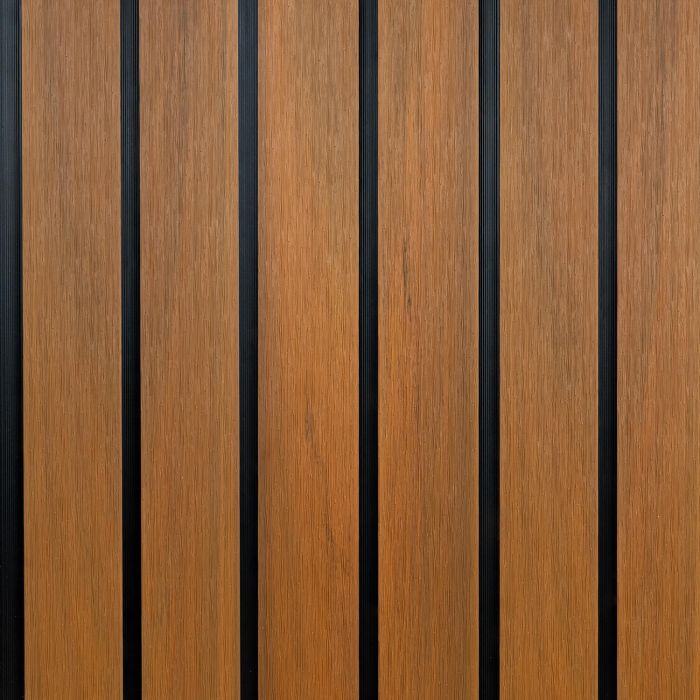 Slatted Fence Board DOU Premium Amber / Black - 1,8 m