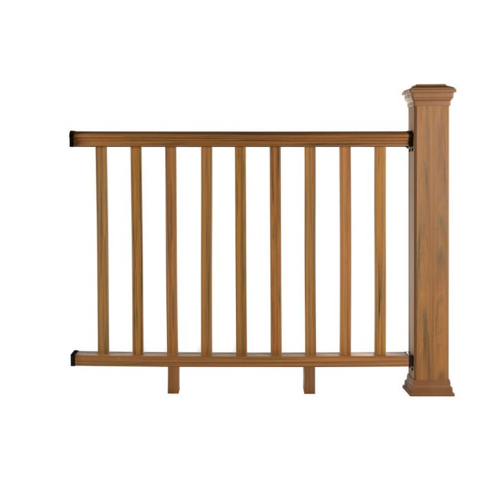 Balustrada kompozytowa Amber 140 x 113 cm (1 słupek)