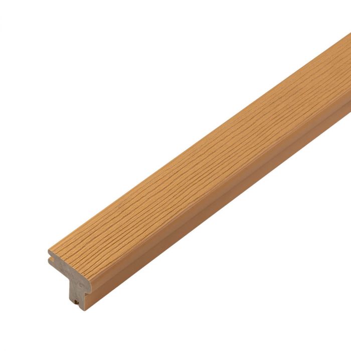 Deska kompozytowa zakończeniowa schodowa Premium Dąb Jasny – dł. 2,8 m