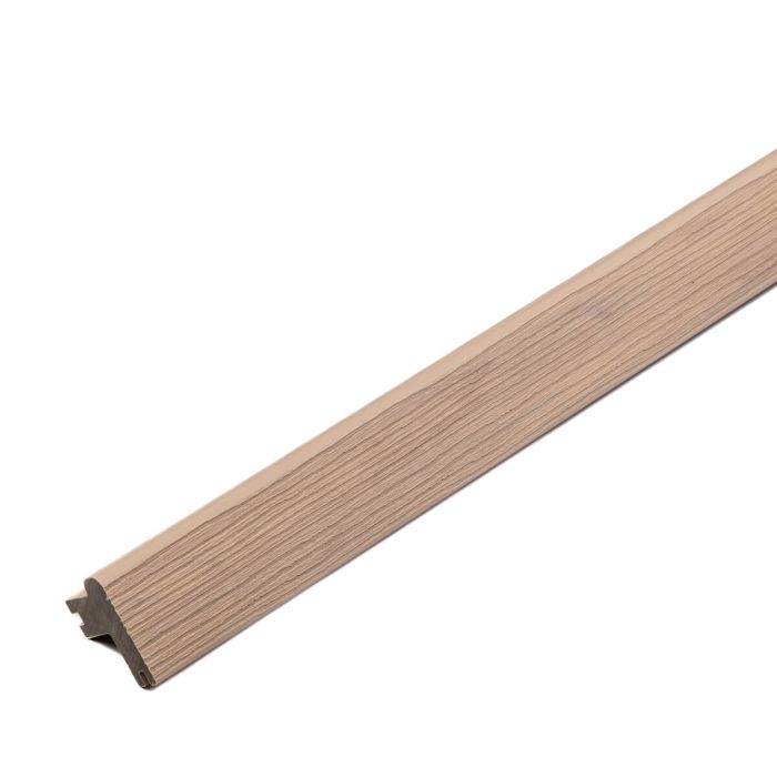 Deska kompozytowa zakończeniowa schodowa Premium Ecru – dł. 2,8 m