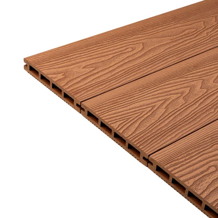 Classic Composite Decking Board Natural Brown - 3 m