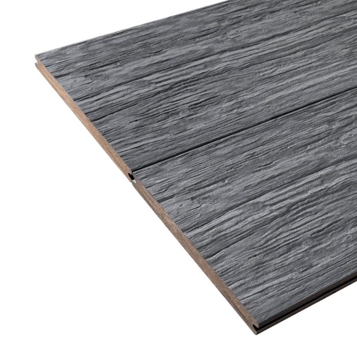 Solid XL Composite Decking Board Gray – 4 m