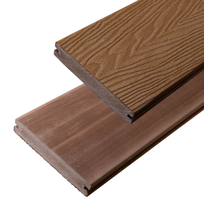 Solid ASA Decking Board Teak – 4 m