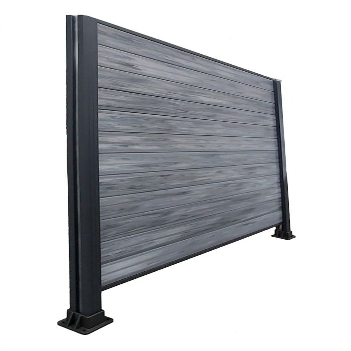 Słupek Ogrodzeniowy Aluminiowy 68x68 mm – dł. 2 m