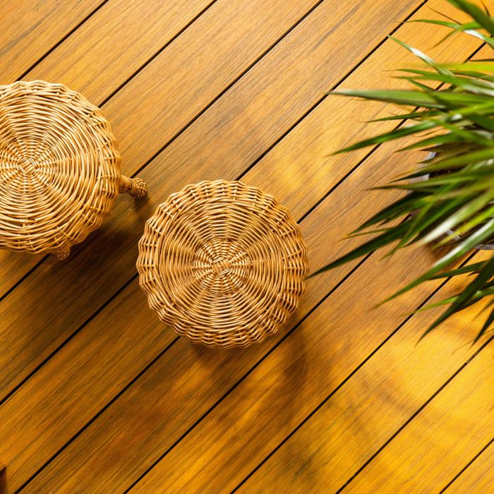 Deska Tarasowa Kompozytowa Premium Amber / Antique – dł. 3,5 m