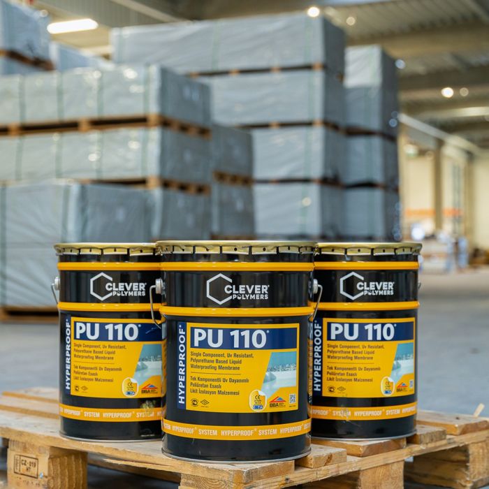 1-Component Polyurethane Waterproofing Membrane CLEVER PU110 – 25 kg 1-Component Polyurethane Waterproofing Membrane CLEVER PU110 – 25 kg