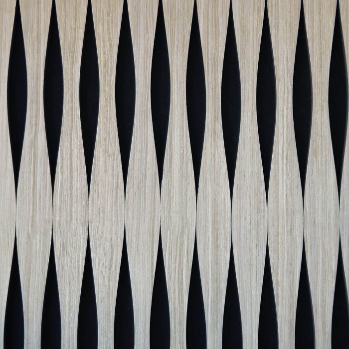 Acoustic slats on felt S-Line/V-Line – Sample (of your choice)