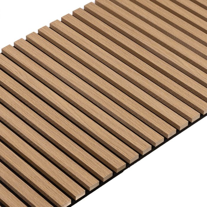 Lamele ścienne akustyczne na filcu Dąb Sonoma 2 x 32 cm – dł. 2,7 m