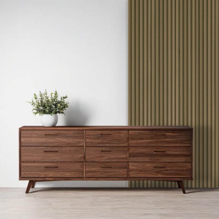 Lamele Ścienne Dekoracyjne Dąb Naturalny 2,4 x 16,8 cm – dł. 2,7 m