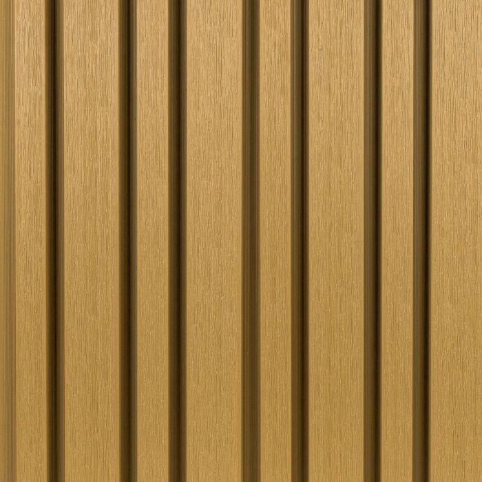 Premium Asymmetrical Composite Slatted Cladding Board Oak – 2,9 m Premium Asymmetrical Composite Slatted Cladding Board Oak – 2,9 m