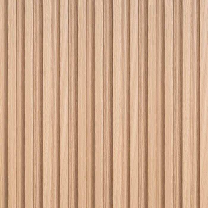 SPC Wall Slats High Profile Natural Oak Matt 1.7 x 14.9 cm – 2.8 m