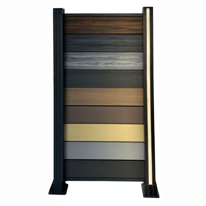 Lampa liniowa LED do słupka ogrodzeniowego – dł. 80 cm (5W)