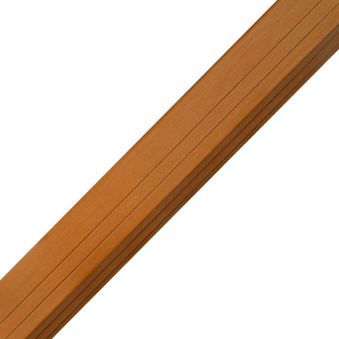 Corner Trim Solid ASA Teak 60x40 mm – 3 m