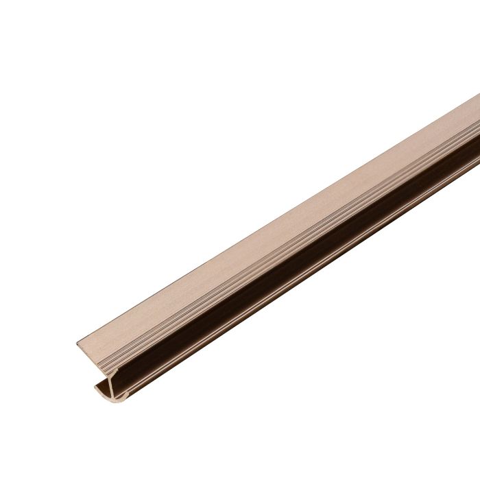 External Corner Aluminium Profile 4,5 mm for Wall Panels Copper Matt – 2,9 m