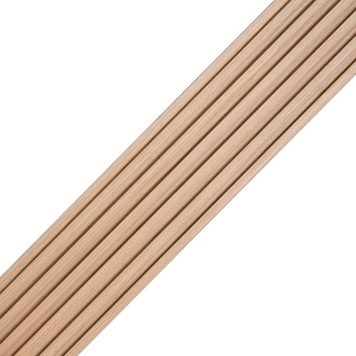 SPC Wall Slats Low Profile Natural Oak Matt 1.2 x 15.5 cm – 2.8 m SPC Wall Slats Low Profile Natural Oak Matt 1.2 x 15.5 cm – 2.8 m