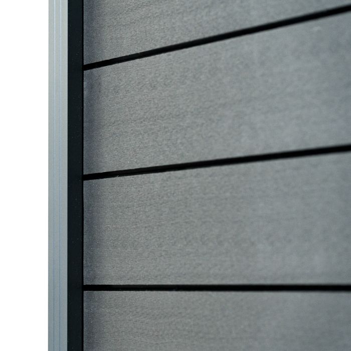 Standard WPC Fencing Panel Anthracite – 1 Post Standard WPC Fencing Panel Anthracite – 1 Post