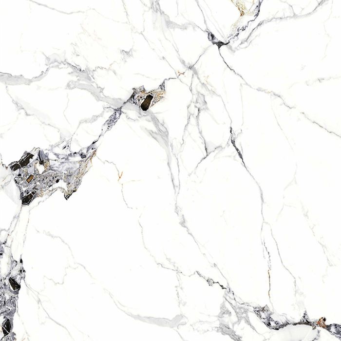 Wall Panel SPC Carrara White Marble Glossy 120 x 280 cm 4 mm (B) Wall Panel SPC Carrara White Marble Glossy 120 x 280 cm 4 mm (B)