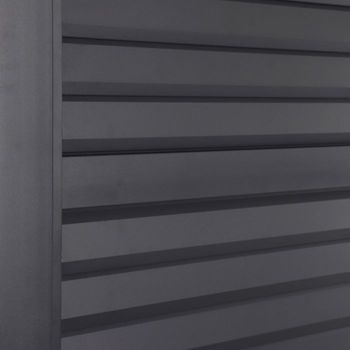 Adjustable Horizontal Louver Panel for Garden Pergola Anthracite
