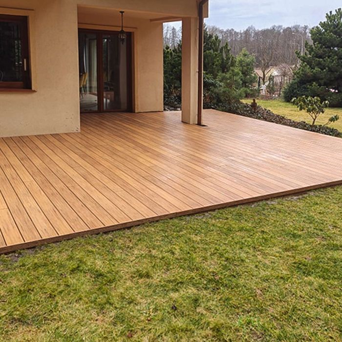 Deska Tarasowa Kompozytowa Premium Dąb Naturalny / Dąb Winchester – dł. 3 m