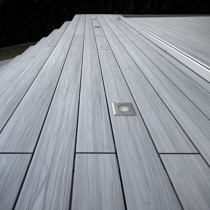 Deska Tarasowa Kompozytowa Solid Premium Light Gray – dł. 3 m