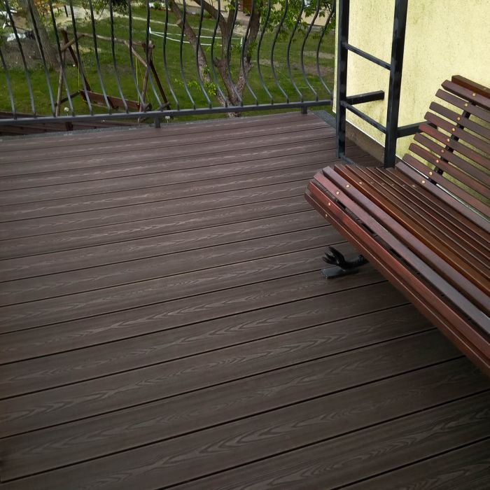 Deska Tarasowa Kompozytowa 3D Brąz – dł. 3 m