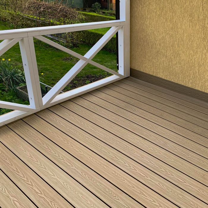 Deska Tarasowa Kompozytowa 3D Miodowy Teak – dł. 3,5 m