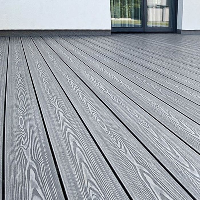 Deska Tarasowa Kompozytowa 3D Szary – dł. 4 m