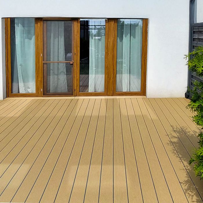 Deska Tarasowa Kompozytowa Standard 15 Miodowy Teak – dł. 3 m