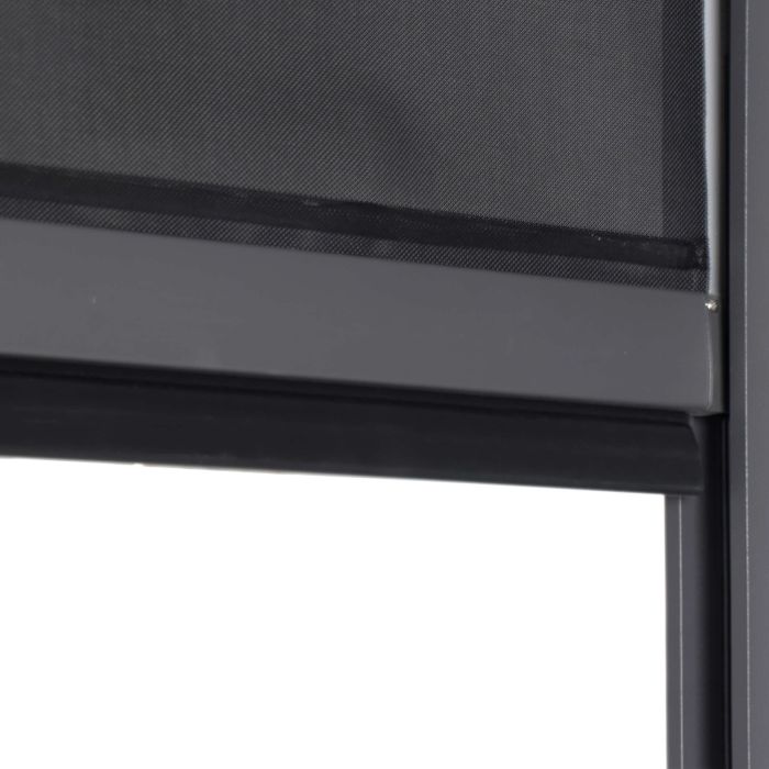 Roll-down Blind for Garden Pergola Anthracite 4 m