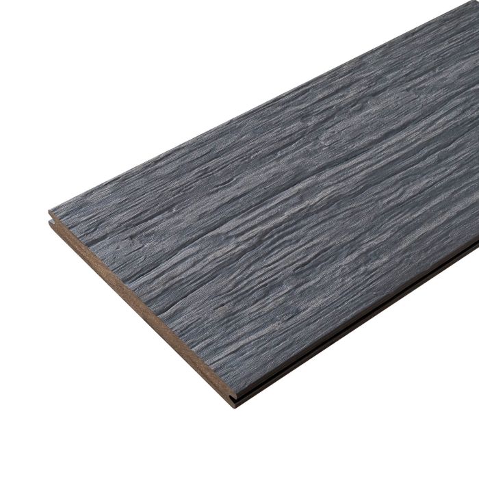 Solid XL Composite Decking Board Gray – 3 m