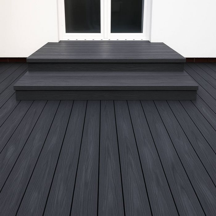 Deska Tarasowa Kompozytowa Solid Premium Antracyt – dł. 4 m