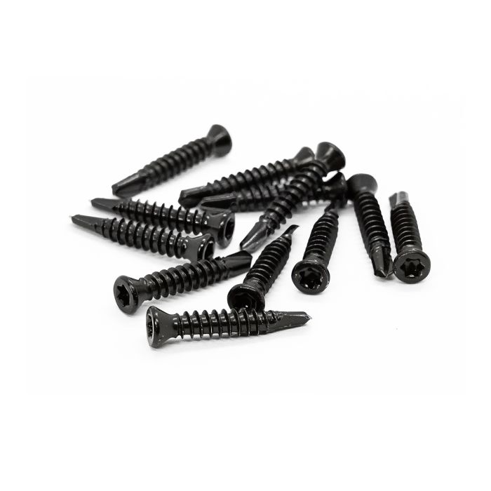 Stainless Steel Self-drilling screw 4 x 25 mm Black – 200 pcs