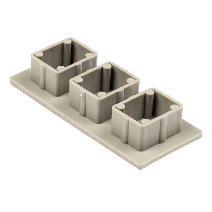 Premium Antique End Cap for Decorative Profiles 9 x 4 cm