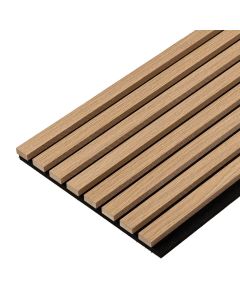 Lamele ścienne akustyczne na filcu Dąb Sonoma 2 x 32 cm &ndash; dł. 2,7 m