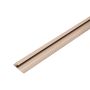 Aluminum H-Joint Trim 3.5 mm for Wall Panels Copper Matt – 2,9 m