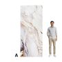 Wall Panel XXL Arabescato Gold Glossy 120 x 280 cm 3 mm (A)