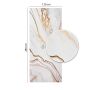 Wall Panel XXL Arabescato Gold Glossy 120 x 280 cm 3 mm (B)