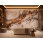 Wall Panel XXL Breccia Copper Glossy 120 x 280 cm 3 mm – Set of 3 (ABC)