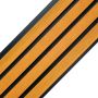 Premium Composite Slatted Cladding Board Amber Oak / Black – 2,9 m