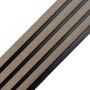 Composite Slatted Cladding Board DUO Antique / Black – 2,9 m