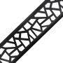 Decorative Fence Panel Artis Anthracite 30 x 180 cm