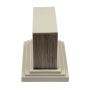 Premium Antique End Cap for Decorative Profiles 9 x 4 cm