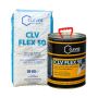 2-Component Polymer Waterproofing Membrane CLEVER CLV FLEX 50 – 20 kg + 4 l