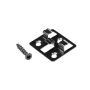 Stainless Steel Mounting Clip for Solid XL Decking Boards + Screw – 50 pcs