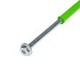 Frame Fixing Plug 10x260 mm + TORX Washer Head Screw 7x260 mm – 50 pcs
