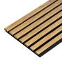 Lamele ścienne akustyczne na filcu Złoty Dąb 2,1 x 30,5 cm – dł. 2,7 m